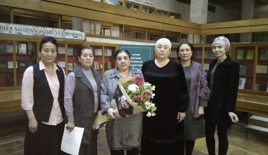 Fundamental kutubxonada  «Sadoqatda bir umr qolgum » nomli xotira kechasi boʼlib oʼtdi! Fundamental kutubxonada  «Sadoqatda bir umr qolgum » nomli xotira kechasi boʼlib oʼtdi!