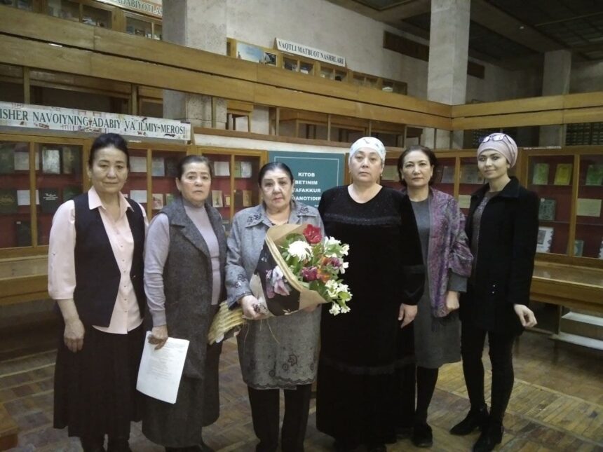 Fundamental kutubxonada «Sadoqatda bir umr qolgum » nomli xotira kechasi boʼlib oʼtdi! Fundamental kutubxonada «Sadoqatda bir umr qolgum » nomli xotira kechasi boʼlib oʼtdi!