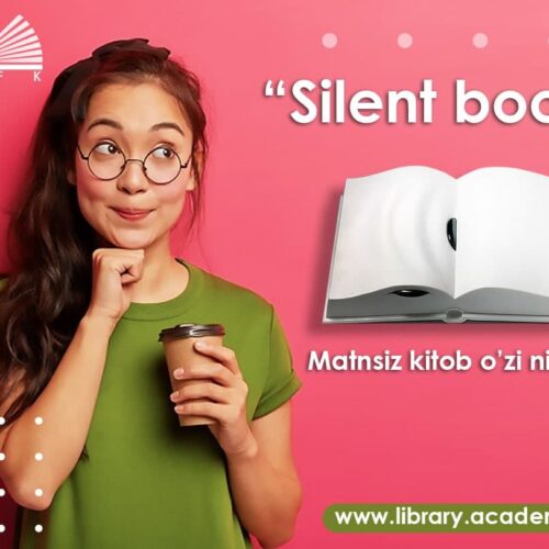 “Silent book” – matnsiz kitob