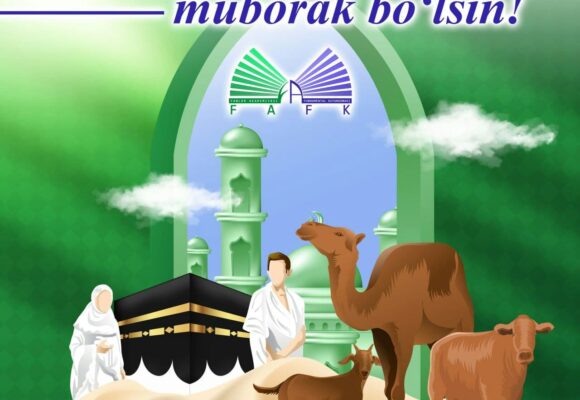 Qurbon yayitingiz muborak bo’lsin!