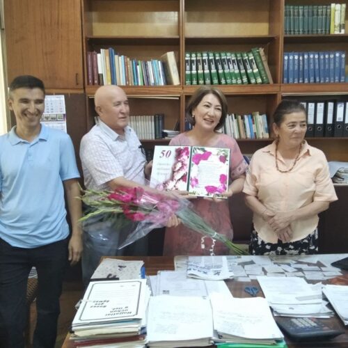 50 yoshingiz qutlug’ bo’lsin Zebiniso Ashirboyevna