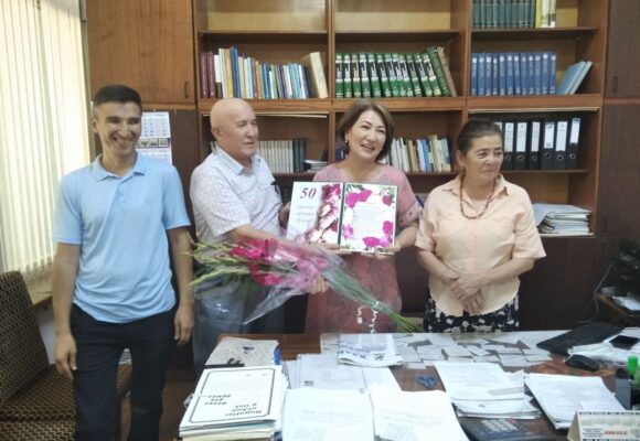 50 yoshingiz qutlug’ bo’lsin Zebiniso Ashirboyevna