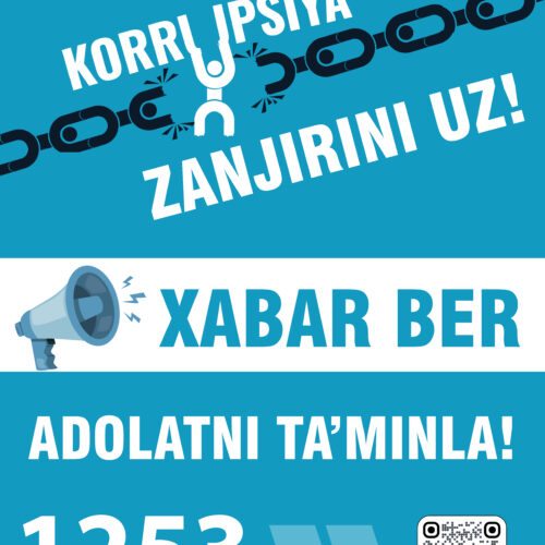 Korrupsiya – jamiyat taraqqiyotiga to‘siq, adolat va tenglikka tahdiddir