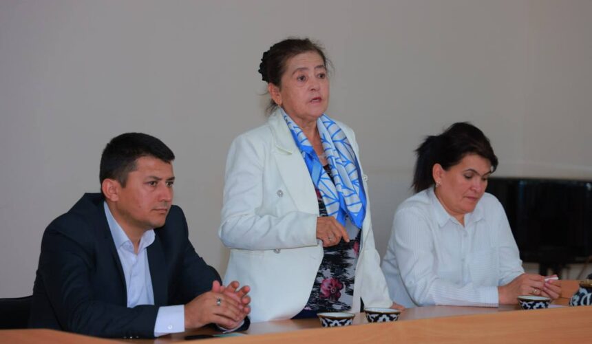 О‘zbekiston davlat san’at va madaniyat institutida “Sohamiz fidoyilari” turkumi ostida ma’rifiy tadbir bo‘lib o‘tdi О‘zbekiston davlat san’at va madaniyat institutida “Sohamiz fidoyilari” turkumi ostida ma’rifiy tadbir bo‘lib o‘tdi