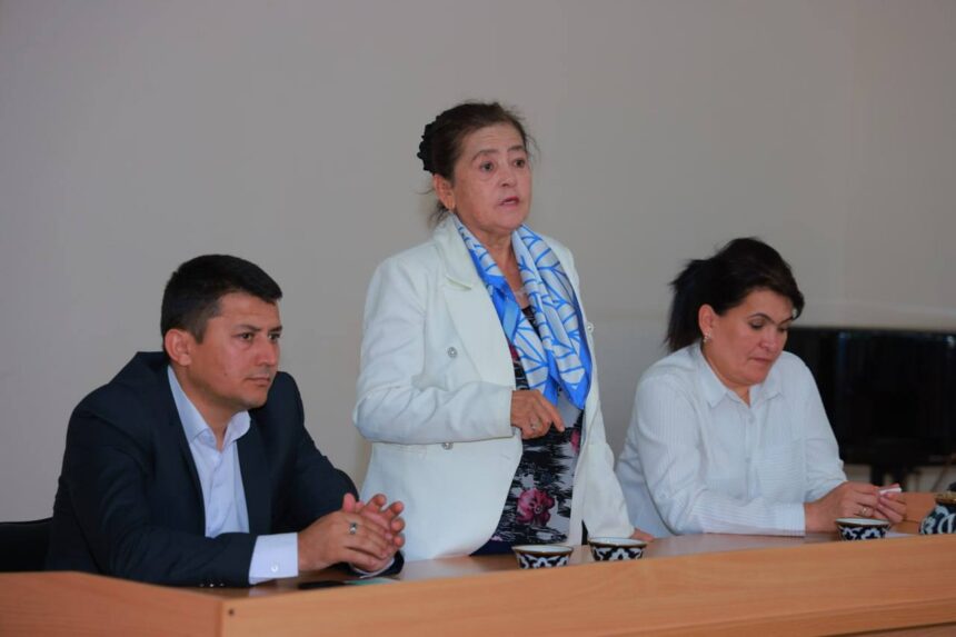 О‘zbekiston davlat san’at va madaniyat institutida “Sohamiz fidoyilari” turkumi ostida ma’rifiy tadbir bo‘lib o‘tdi