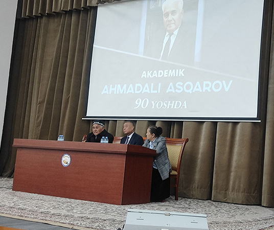 Fanlar akademiyasi Fundamental kutubxonasi bilan hamkorlikda О‘zbekiston davlat san’at va madaniyat institutida “Hayot uchun ibrat” mavzusida Ahmadali Asqarov bilan uchrashuv bo‘lib o‘tdi Fanlar akademiyasi Fundamental kutubxonasi bilan hamkorlikda О‘zbekiston davlat san’at va madaniyat institutida “Hayot uchun ibrat” mavzusida Ahmadali Asqarov bilan uchrashuv bo‘lib o‘tdi