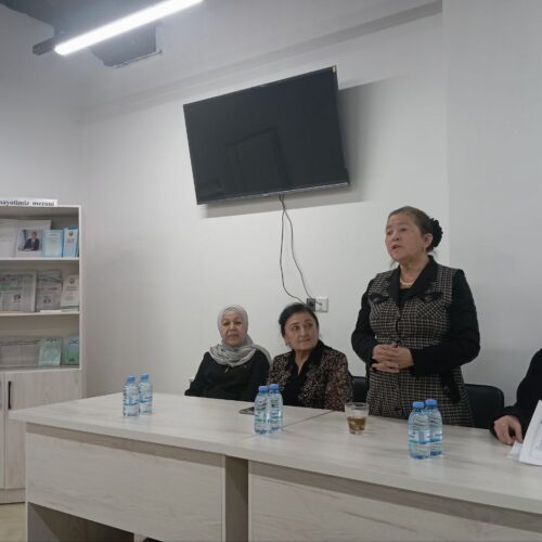 Fanlar akademiyasi Fundamental kutubxonasida “Konstitutsiya – taraqqiyot poydevori” mavzusida ma’rifiy tadbir bo‘lib o‘tdi Fanlar akademiyasi Fundamental kutubxonasida “Konstitutsiya – taraqqiyot poydevori” mavzusida ma’rifiy tadbir bo‘lib o‘tdi