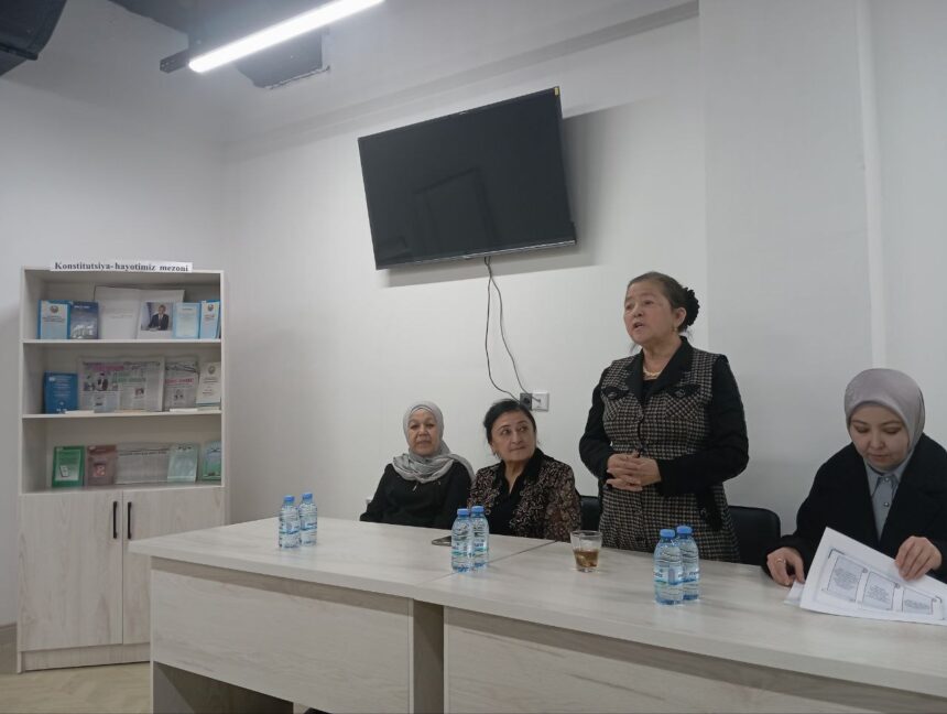 Fanlar akademiyasi Fundamental kutubxonasida “Konstitutsiya – taraqqiyot poydevori” mavzusida ma’rifiy tadbir bo‘lib o‘tdi Fanlar akademiyasi Fundamental kutubxonasida “Konstitutsiya – taraqqiyot poydevori” mavzusida ma’rifiy tadbir bo‘lib o‘tdi