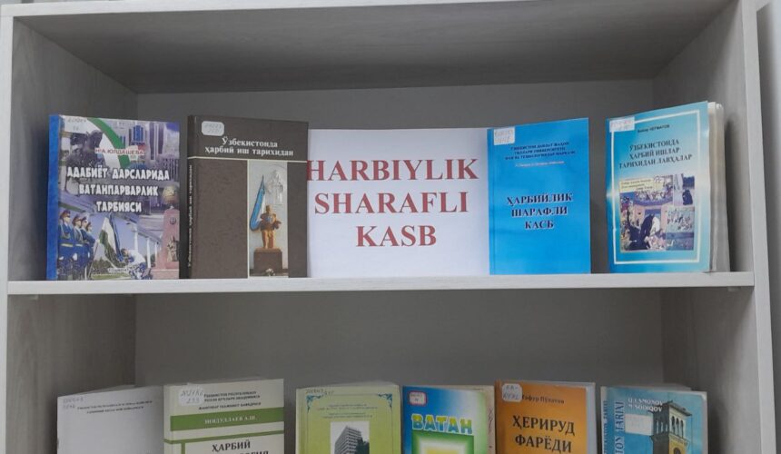 Vatan – muqaddas, uni himoya qilish sharafli burchdir!