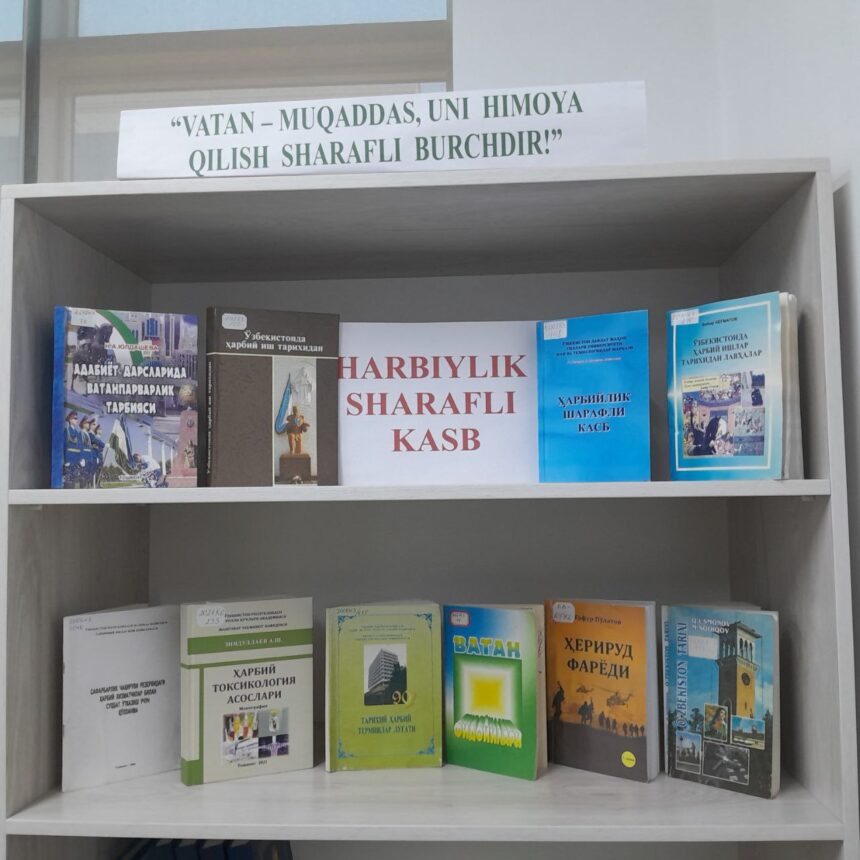 Vatan – muqaddas, uni himoya qilish sharafli burchdir!