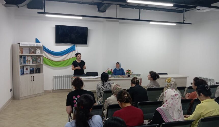 “Kitobxonlik soati” tadbiri tashkil etildi