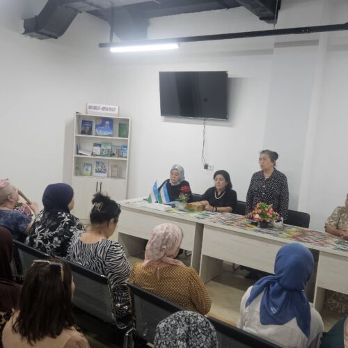 O‘zbekiston Respublikasi Mustaqillik bayrami munosabati bilan Fanlar akademiyasi Fundamental kutubxonasida bayram tadbiri bo‘lib o‘tdi