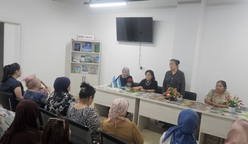 O‘zbekiston Respublikasi Mustaqillik bayrami munosabati bilan Fanlar akademiyasi Fundamental kutubxonasida bayram tadbiri bo‘lib o‘tdi