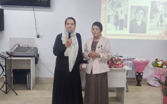 ZUHRA SHUKUROVNANING 70 YILLIK YUBILEYI NISHONLANDI