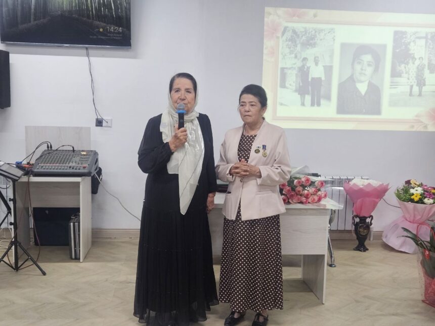ZUHRA SHUKUROVNANING 70 YILLIK YUBILEYI NISHONLANDI