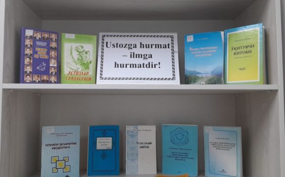 1-oktabr – O‘qituvchi va murabbiylar kuni munosabati bilan Fanlar akademiyasi Fundamental kutubxonasida “Ustozga hurmat – ilmga hurmatdir” mavzusida kitob ko‘rgazmasi tashkil etildi